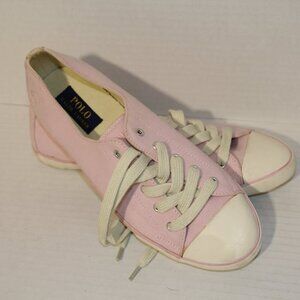 POLO RALPH LAUREN Women's Parnell Oxford Canvas Sneakers